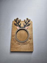 Load image into Gallery viewer, Reindeer Wooden Photo Frame