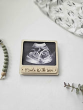 Load image into Gallery viewer, Sweet Quotes Ultrasound Photo Magnet