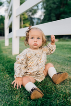 Load image into Gallery viewer, Bloom French Terry Bubble Romper