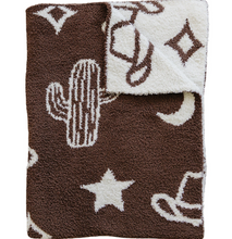 Load image into Gallery viewer, Western Plush Blanket