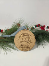Load image into Gallery viewer, Tiny Toes Baby's First Christmas Ornament