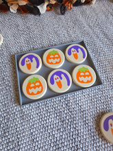Load image into Gallery viewer, Halloween Nostalgic Cookie Play Set | 3D Printed Pretend Cookies & Baking Sheet