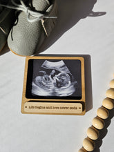 Load image into Gallery viewer, Sweet Quotes Ultrasound Photo Magnet