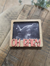 Load image into Gallery viewer, Oh Baby Ultrasound Photo Magnet