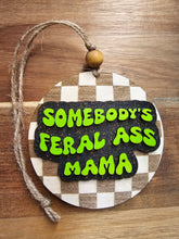 Load image into Gallery viewer, Feral Mama Car Charm