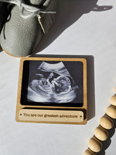 Load image into Gallery viewer, Sweet Quotes Ultrasound Photo Magnet