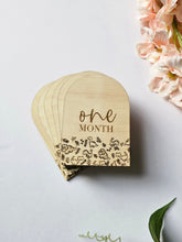 Load image into Gallery viewer, Floral Dinosaur Milestone Marker