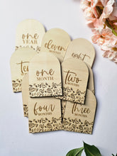 Load image into Gallery viewer, Floral Dinosaur Milestone Marker