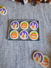 Load image into Gallery viewer, Halloween Nostalgic Cookie Play Set | 3D Printed Pretend Cookies & Baking Sheet