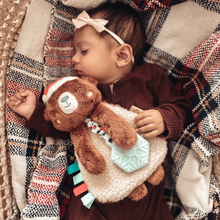 Load image into Gallery viewer, Itzy Lovey™ Holiday Bear Plush + Teether Toy