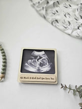 Load image into Gallery viewer, Sweet Quotes Ultrasound Photo Magnet
