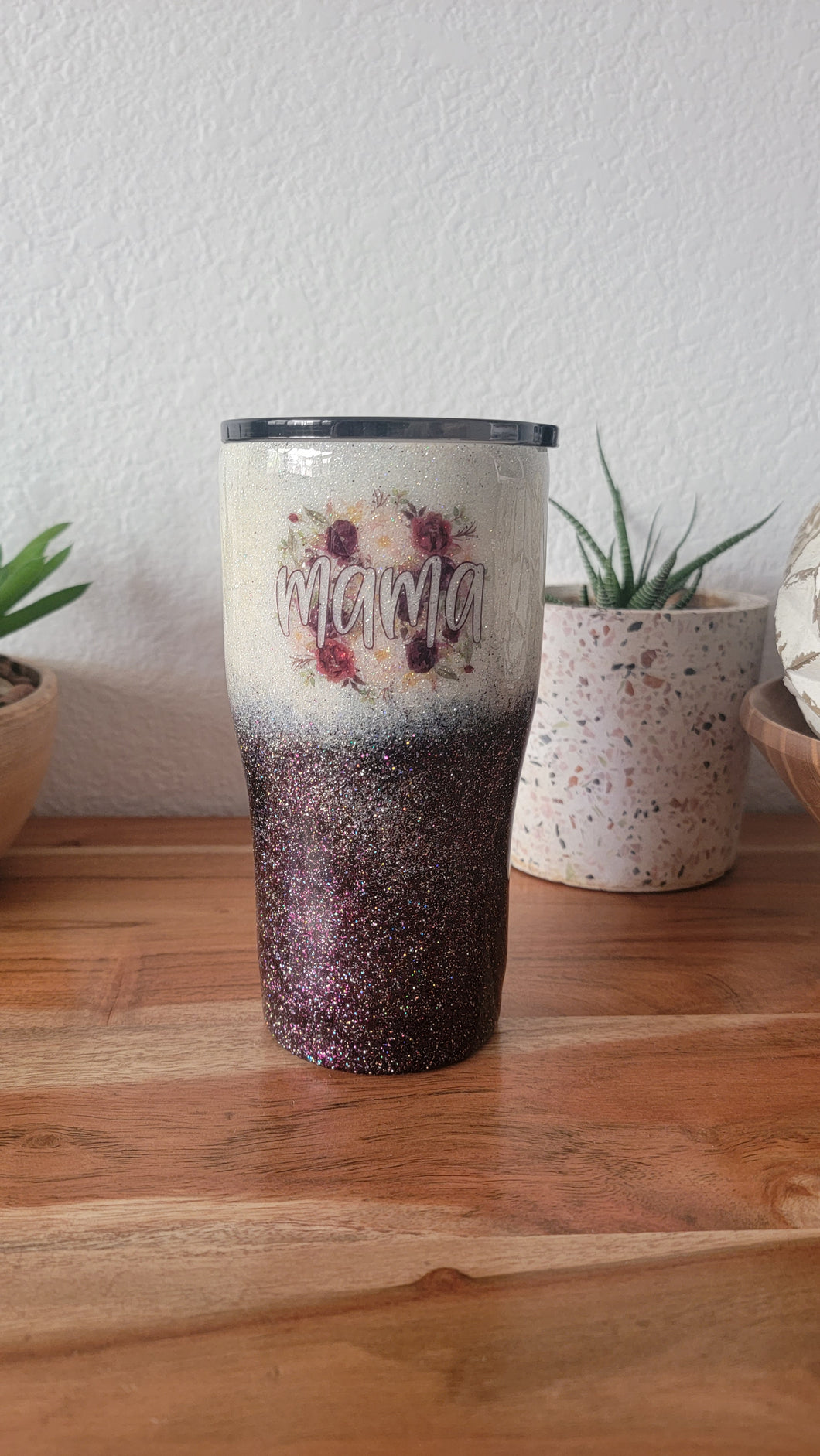 20oz Floral Mama Tumbler