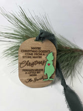Load image into Gallery viewer, Grinch Ornament
