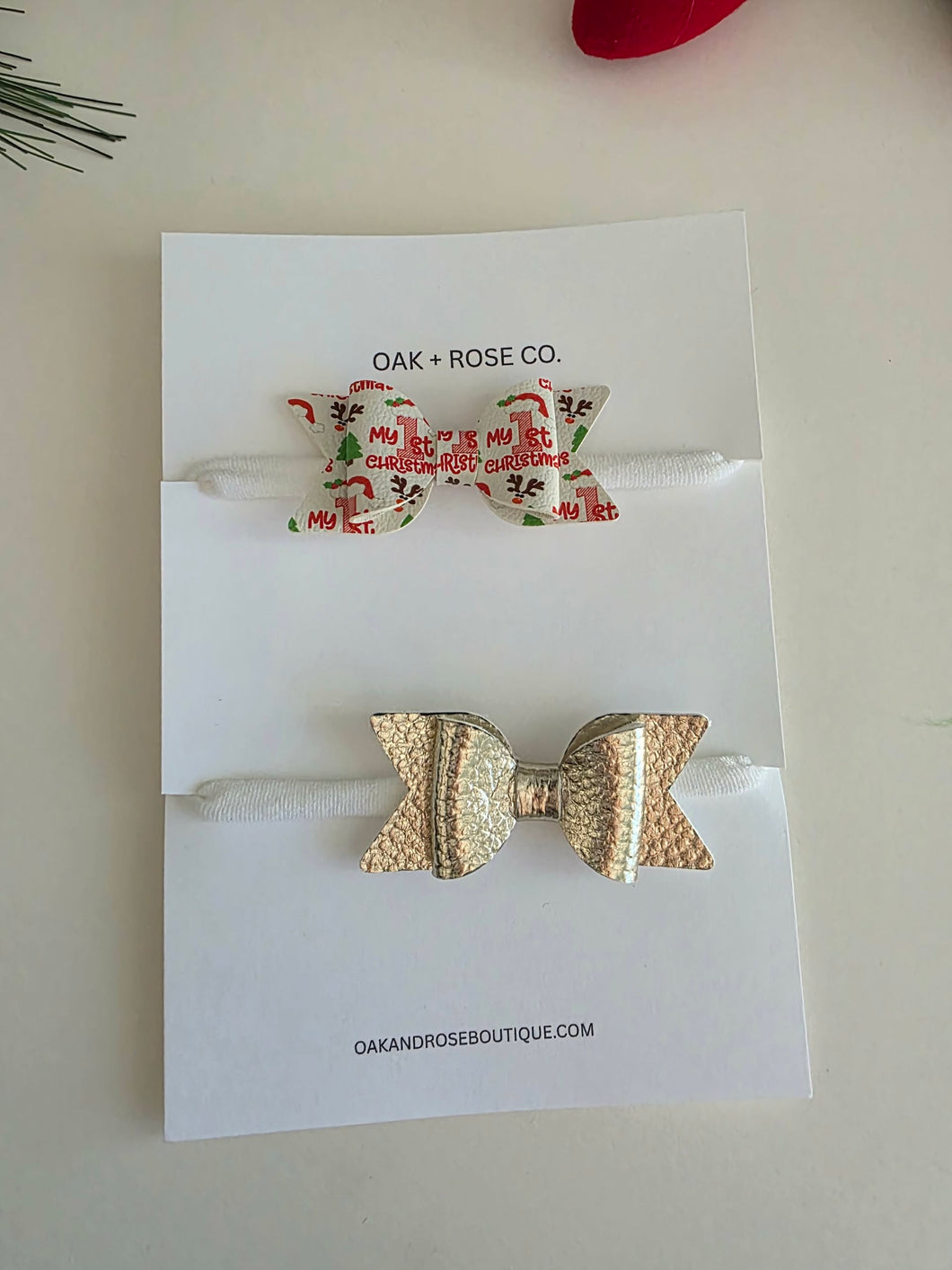 My First Christmas (Headband Set)