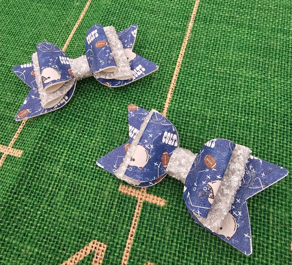 2 Tier NFL Colts Bow