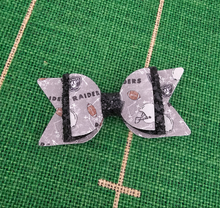 Load image into Gallery viewer, 2 Tier NFL Raiders Bow

