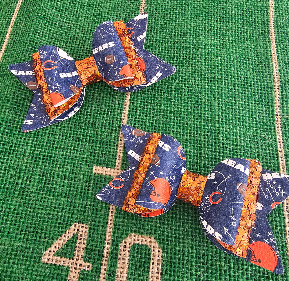2 Tier NFL Bears Bow