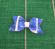Load image into Gallery viewer, 2 Tier NFL Rams Bow

