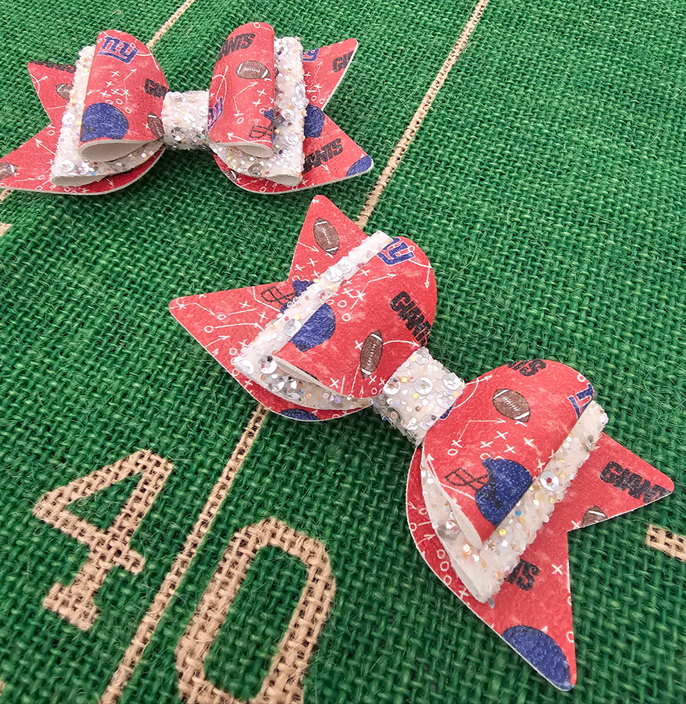 2 Tier NFL Giants Bow