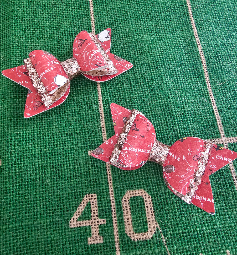 2 Tier NFL Cardinals Bow