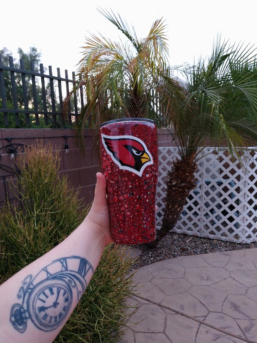 30oz Cardinals Tumbler