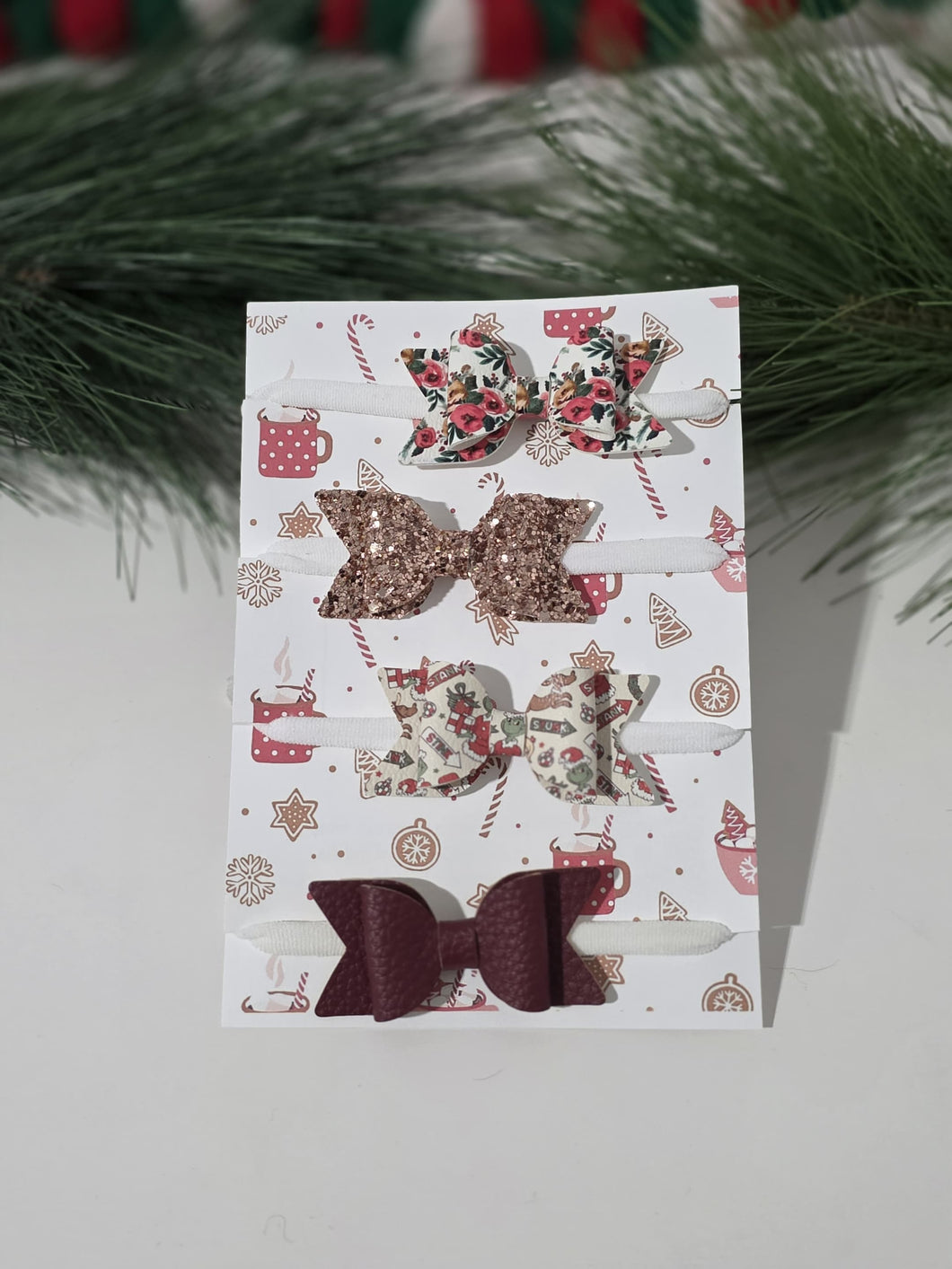 Neutral Grinchmas (Headband Set)