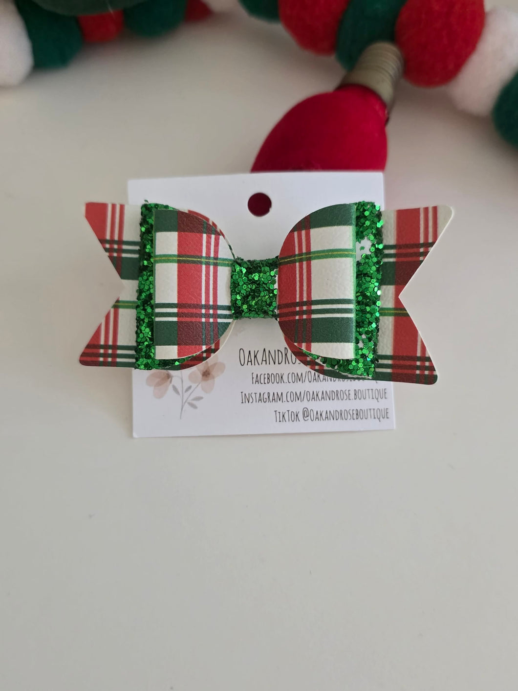 2 Tier Christmas Plaid