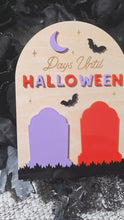 Load and play video in Gallery viewer, Halloween Countdown Board
