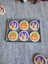 Load image into Gallery viewer, Halloween Nostalgic Cookie Play Set | 3D Printed Pretend Cookies &amp; Baking Sheet
