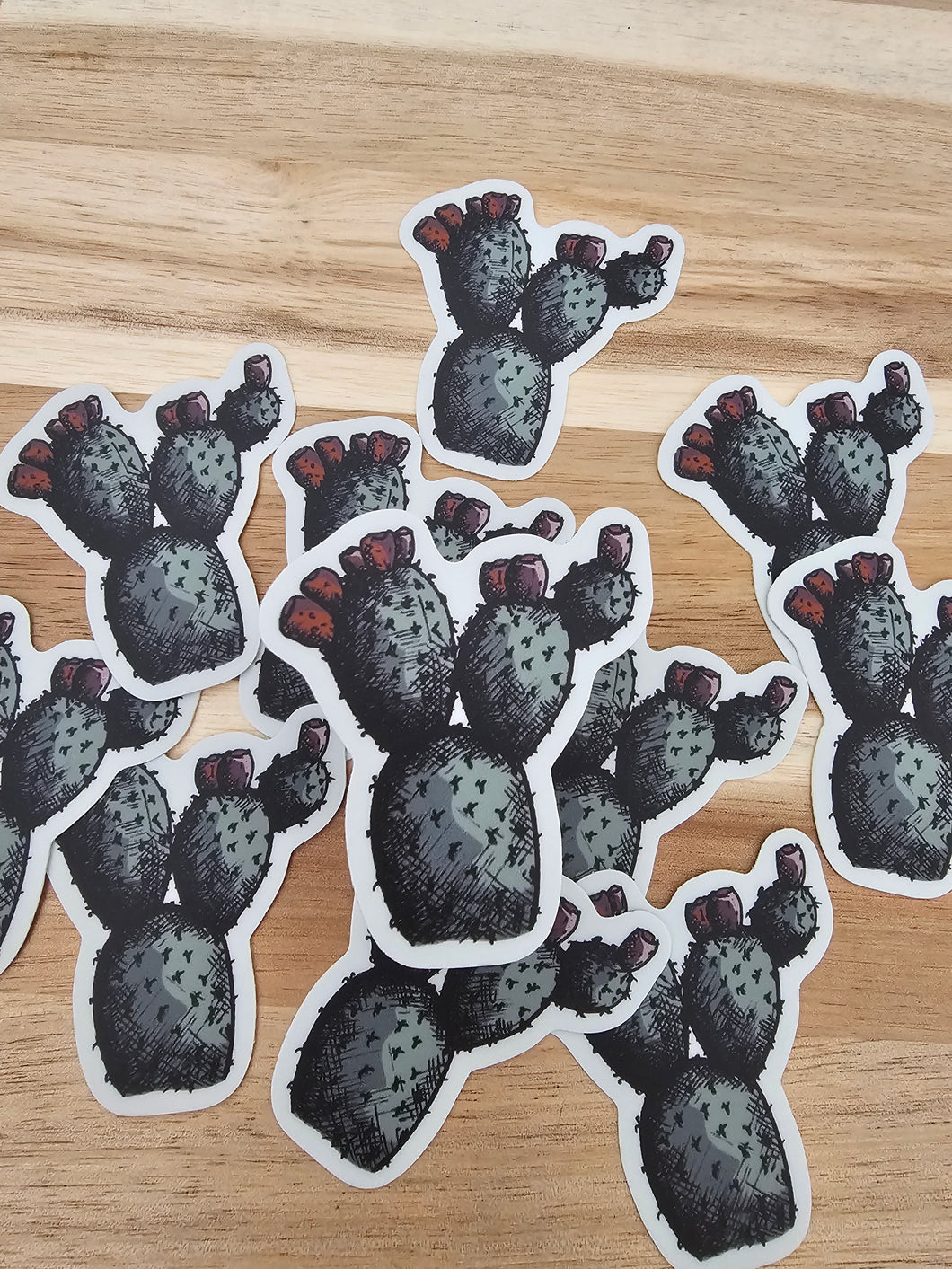 Retro Cactus Sticker