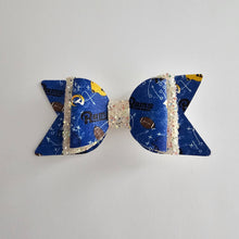 Load image into Gallery viewer, 2 Tier NFL Rams Bow
